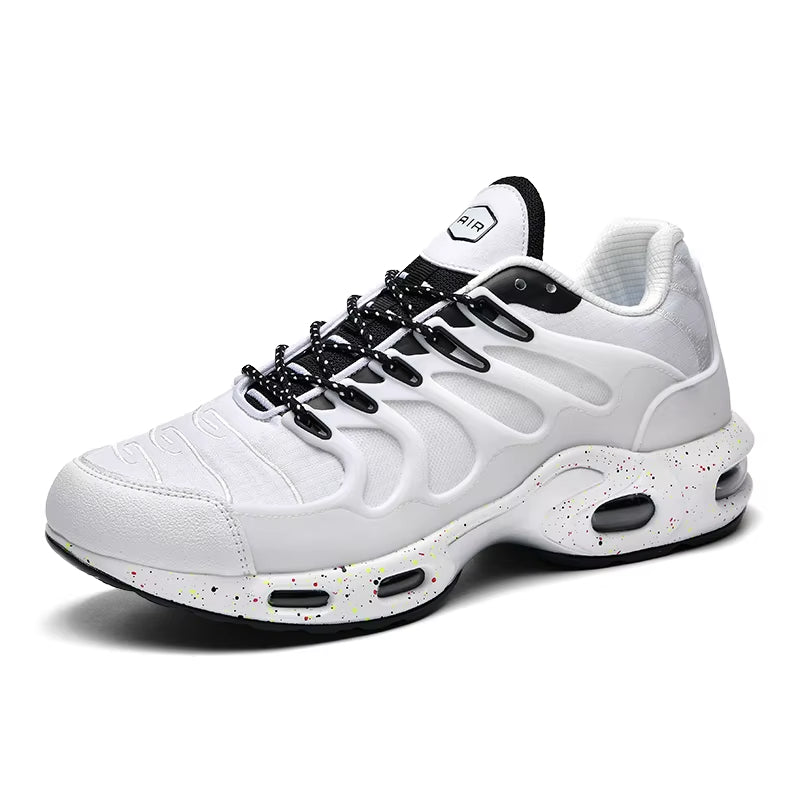 New Men'S Casual Shoes Breathable Large Size Light Sports Shoes Cushioned Cushioned Comfortable Actual Combat Running Shoes